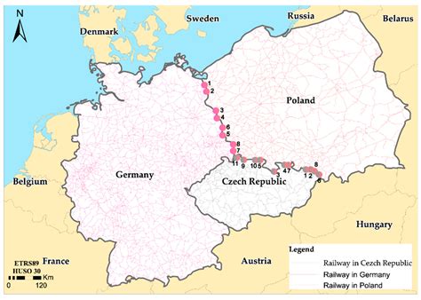 poland germany border map