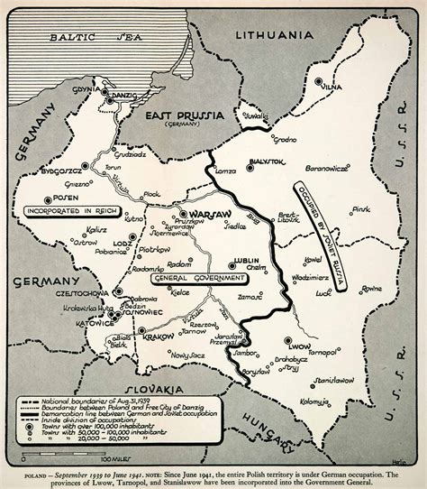poland map 1942