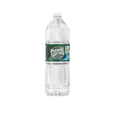 poland spring 1 liter bottle