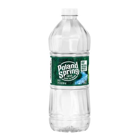 poland spring water plastic bottles 24/20 oz