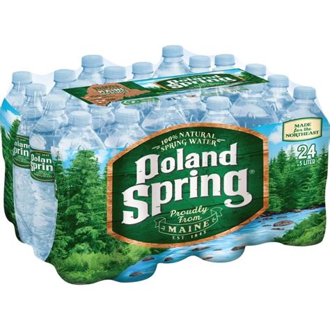 poland spring water sodium content