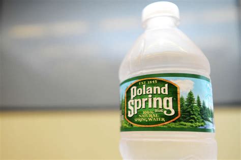 poland springs bottled water recall