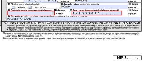 poland tax identification number