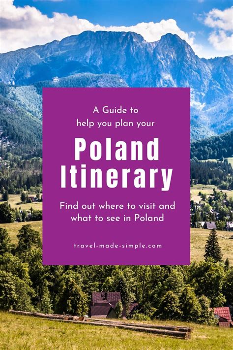 poland travel itinerary