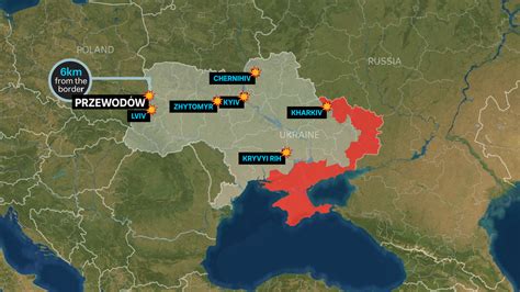 poland ukraine border today map