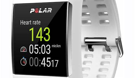 Polar M600 White GPS Android Sport Smart Digital Watch,