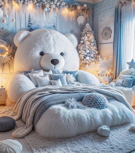 Polar bears and Moon lamp Baby room themes, Baby room