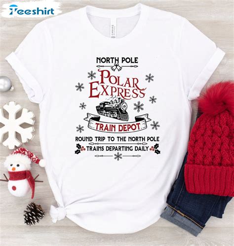 Get Festive this Season with Polar Express Shirt SVG - Perfect for DIY Christmas Outfits