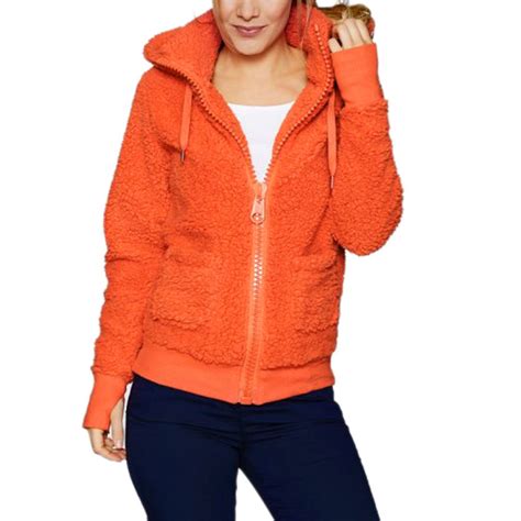 polar fleece hoodie women