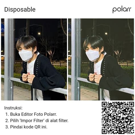 Polar Qr Code Disposable Camera