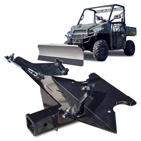 Polaris Ranger XP 900/1000 72" Denali Pro Series Snow Plow Kit Black