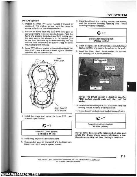 polaris sportsman 850 repair manual