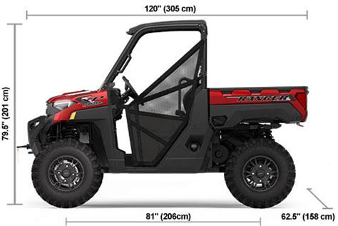 2021 Polaris Ranger 1000 on Aftermarket Wheels and Tires Lifted Truck