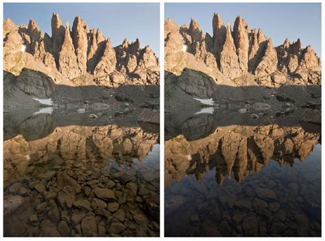 Polarising Filter Reflection