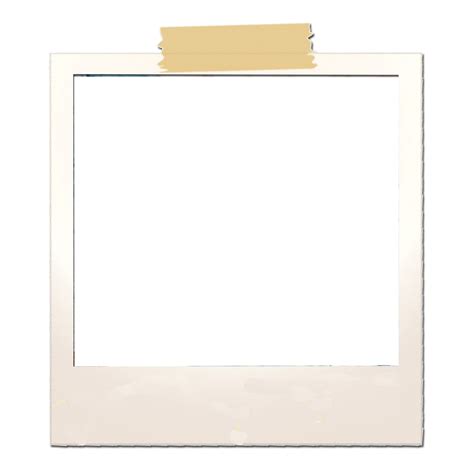 polaroid frame transparent background