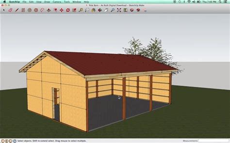 pole barn drawing software