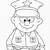 police officer coloring sheet