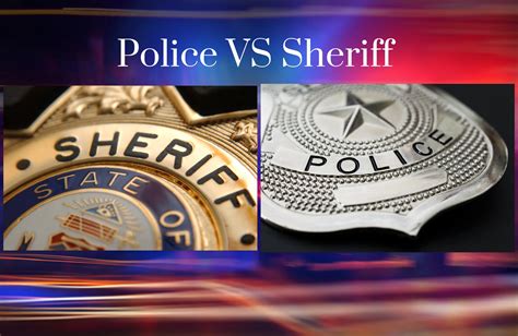 police and sheriff difference