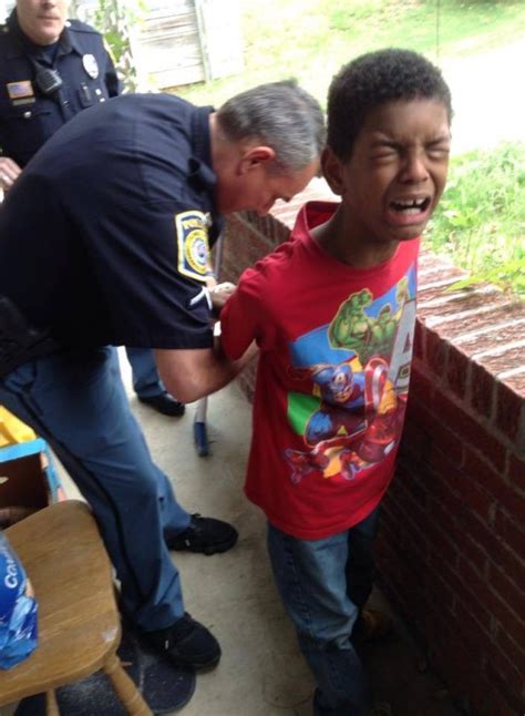 police arrest 10 year old