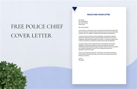 Police Chief Application Template