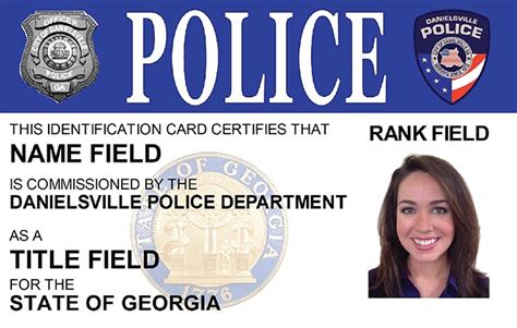 police department id cards