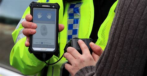 police fingerprint scanner database