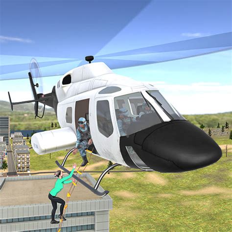 police helicopter flying game