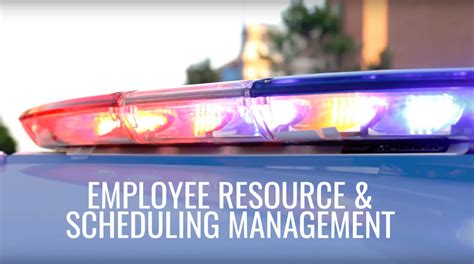 police officer scheduling solutions