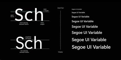 Police Segoe UI Variable