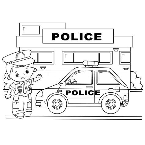 Police Station Printable