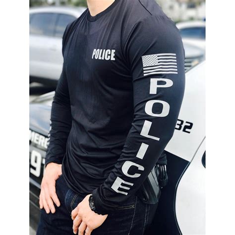police uniform long sleeve shirts