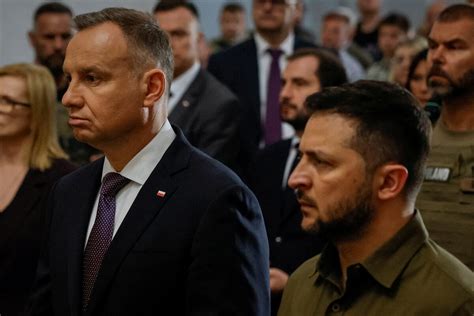 polish pm tells zelensky