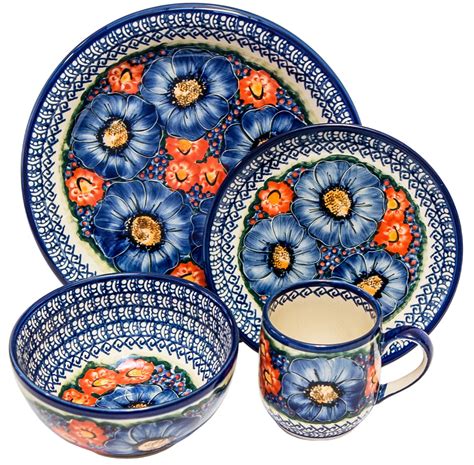 polish pottery plates inexpensive