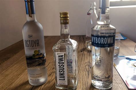 polish vodka tasting