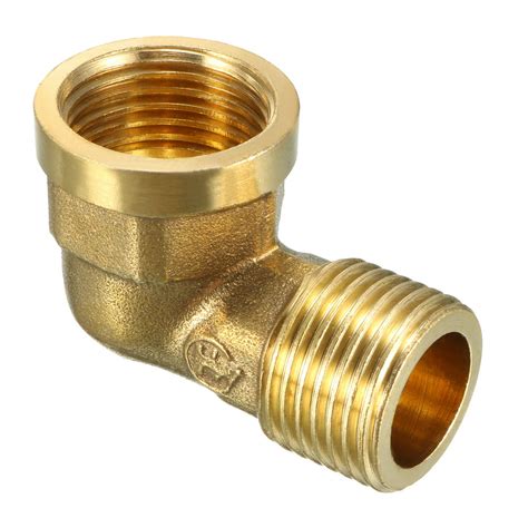 polished brass 1 2 elbows fittings