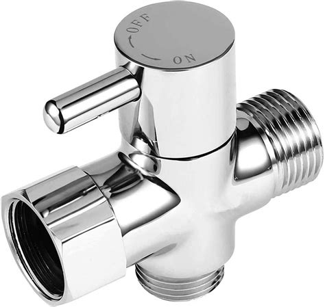 polished brass shower diverter valve