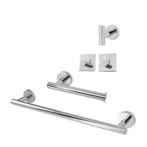 Polished Chrome Bathroom Hardware Sets