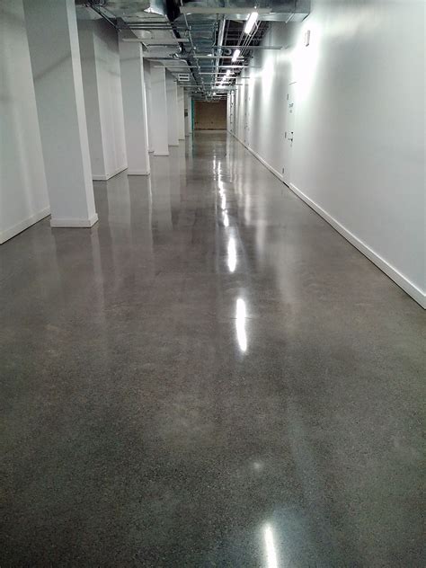 polished concrete floor finish