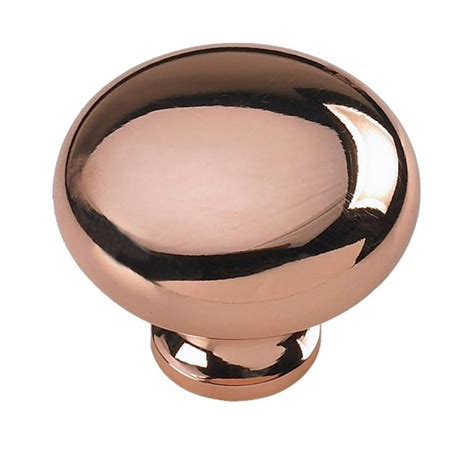 Polished Copper Cabinet Knobs