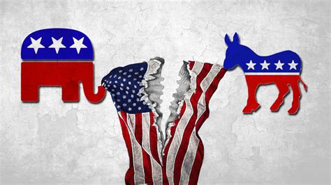 political party divide in america