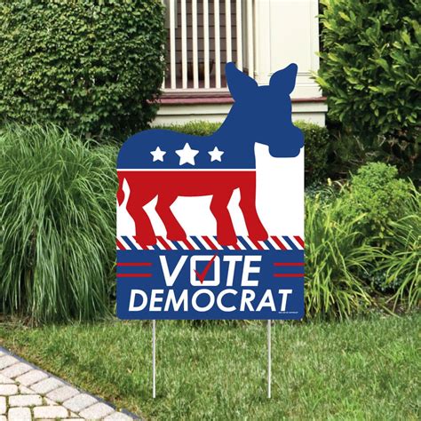 political yard signs free shipping