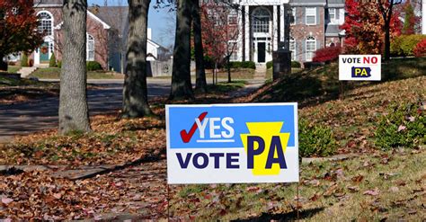 political yard signs rules pennsylvania