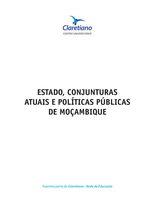 politicas publicas em mocambique pdf