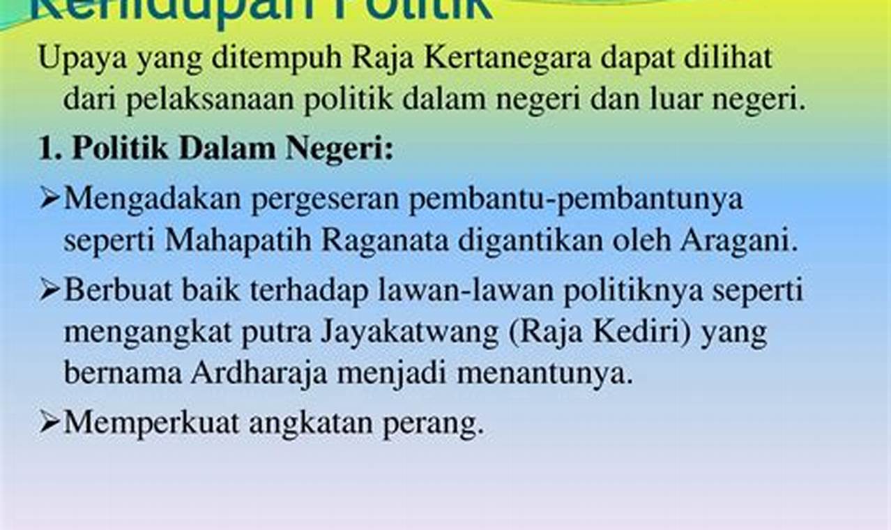 politik luar negeri singasari