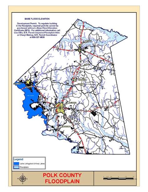 polk county texas flood zone map