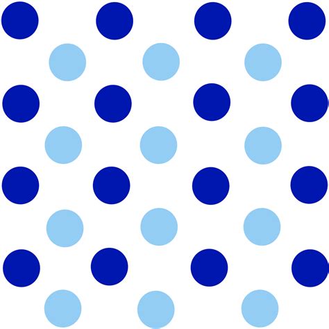 Polka Dot Background Blue