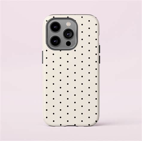 polka dot phone case