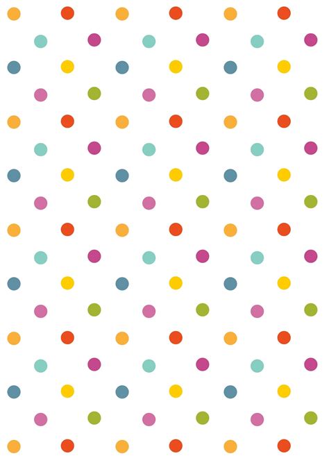 Polka Dot Template Printable