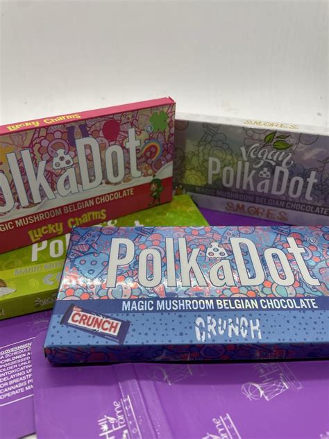 polkadot chocolate bars shrooms