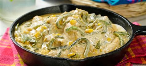 Pollo a la crema Plato Fuerte Recetas Internacionales